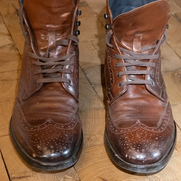 To Boot | Shoes | To Boot New York Wing Tip Lace Up Brown  display picture 2